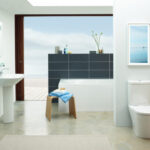 طقم حمام ايدال تونك TONIC مرحاض وحوض وسيديلي